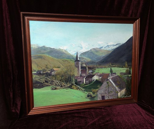 Tableau ancien peinture - tableau,