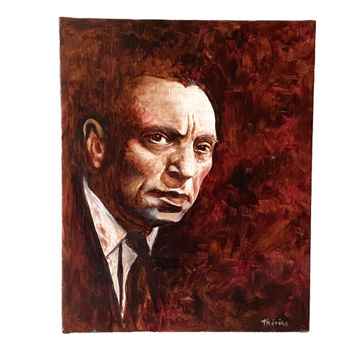 Ancien tableau peinture huile - tableau,