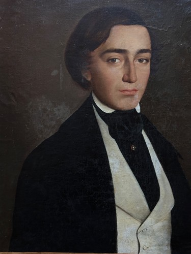 Ancien tableau portrait - tableau, de