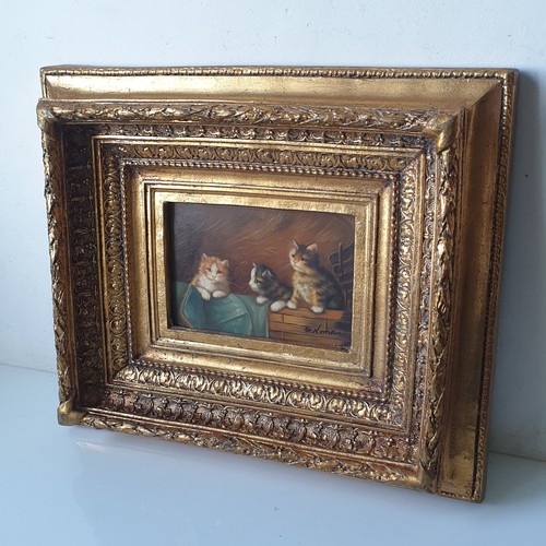 Peintre homan ancien tableau - g,