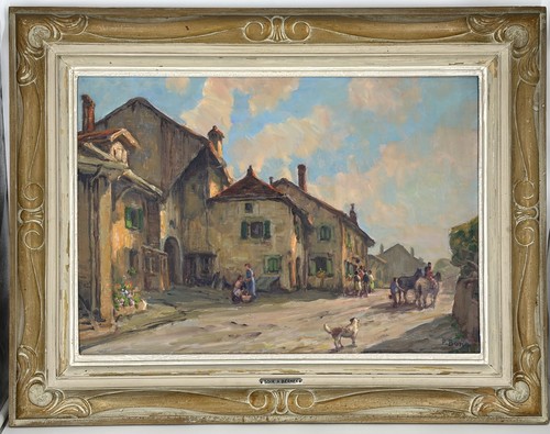 Huile sur panneau - , primitif