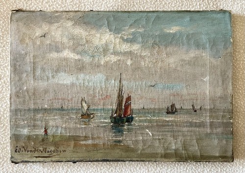 Ancien tableau marine - , 19