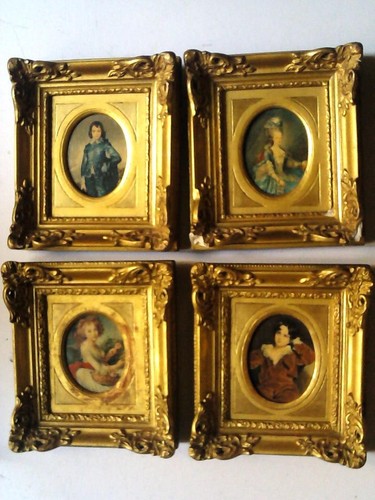 Lot petits tableaux - lot, 4