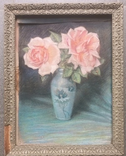 Tableau ancien nature morte - nature,